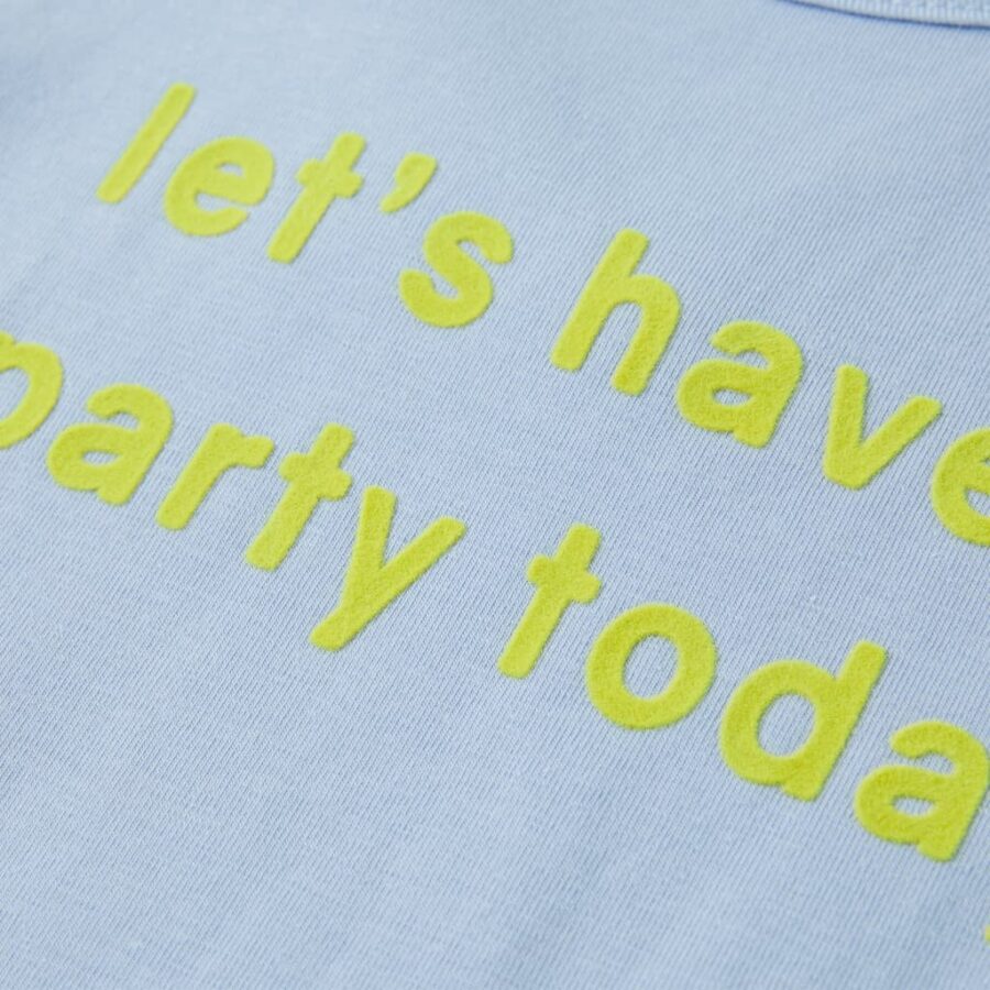 Kindershirt 92 lichtblauw - Afbeelding 4