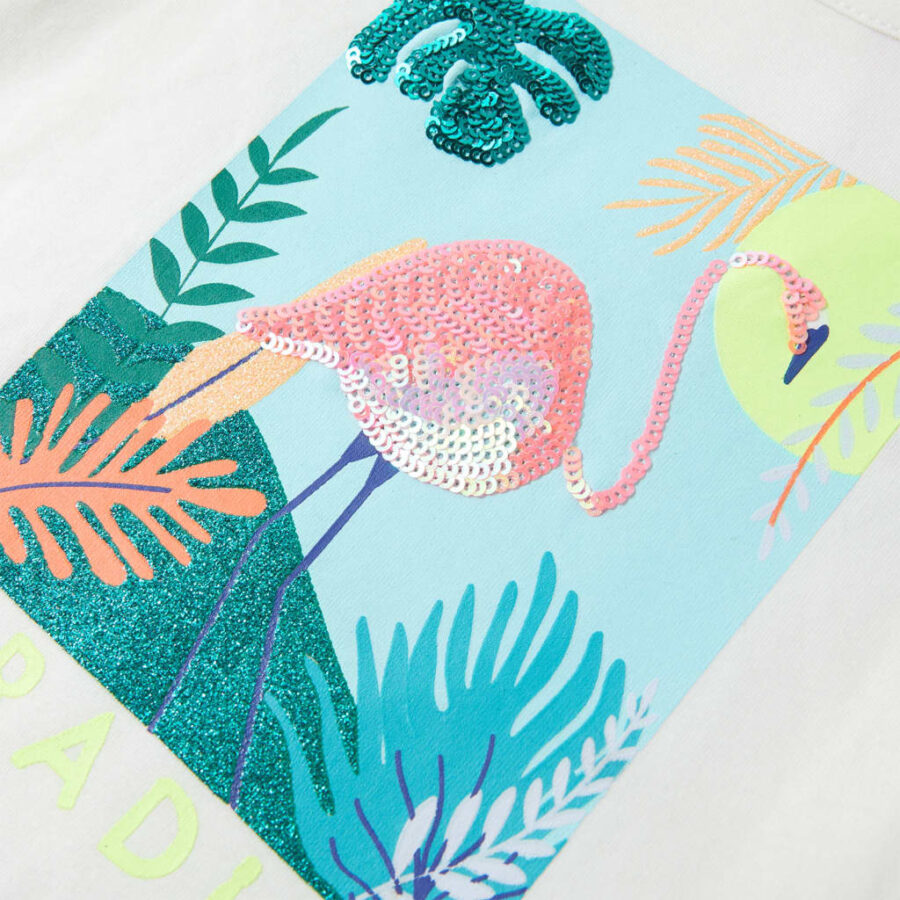 Kindershirt 128 ecru - Afbeelding 4