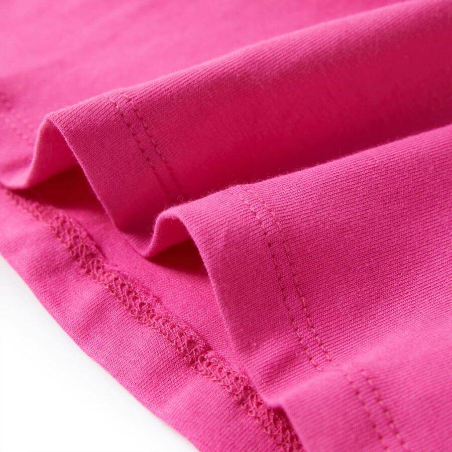 Kindershirt 128 donkerroze - Afbeelding 6