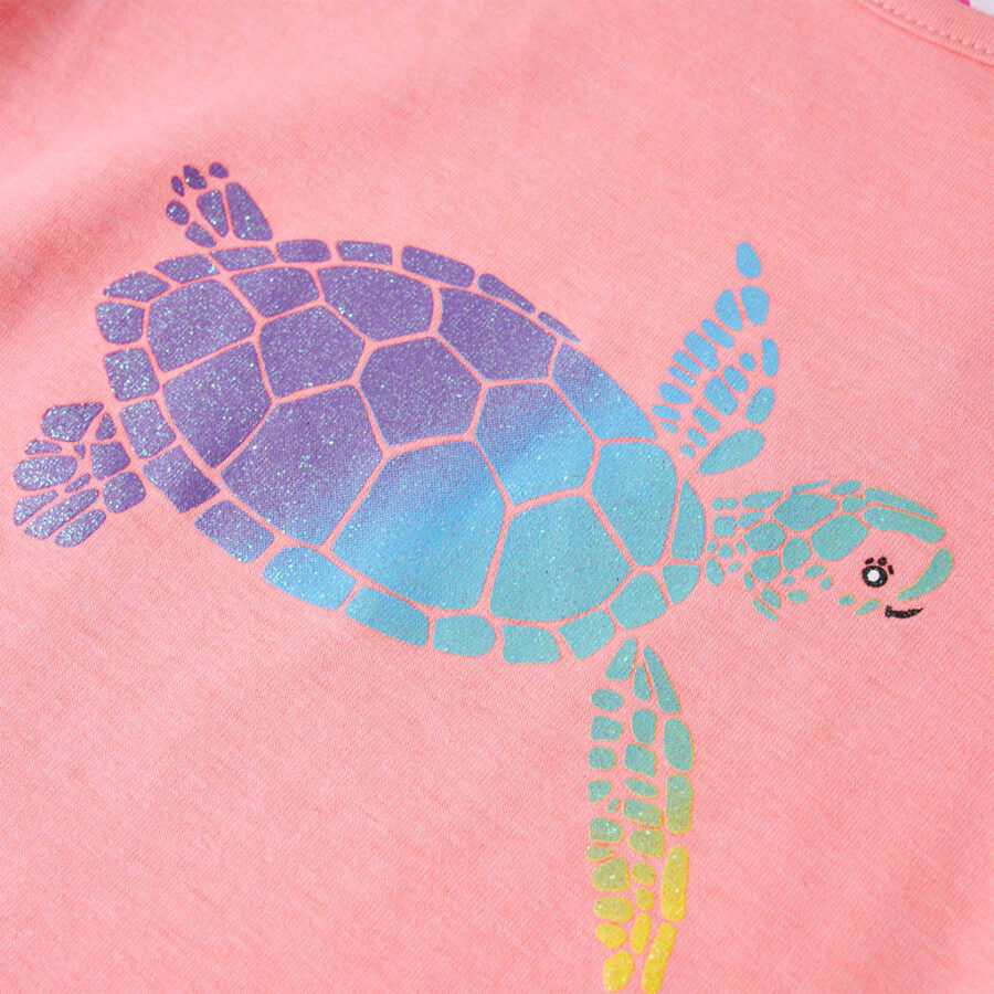 Kindershirt 104 felroze - Afbeelding 4