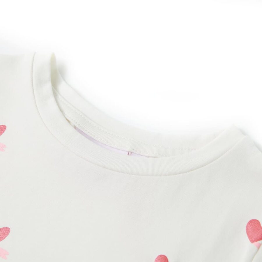 Kindershirt 128 ecru - Afbeelding 3
