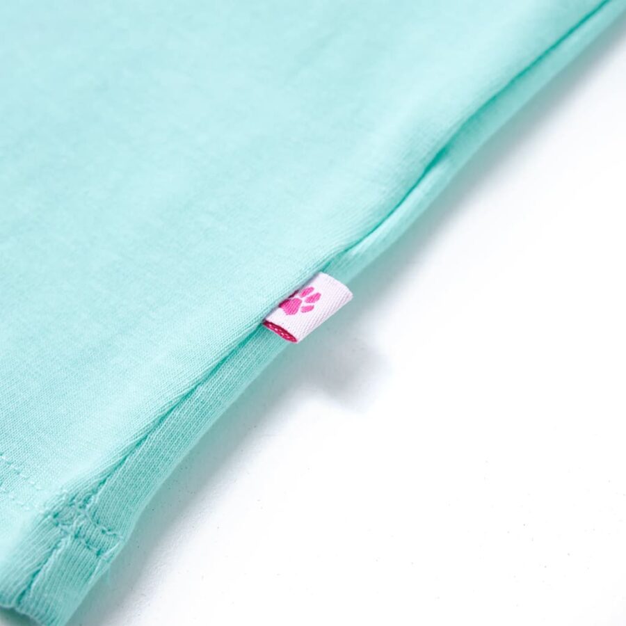 Kindershirt 140 lichtmint - Afbeelding 5