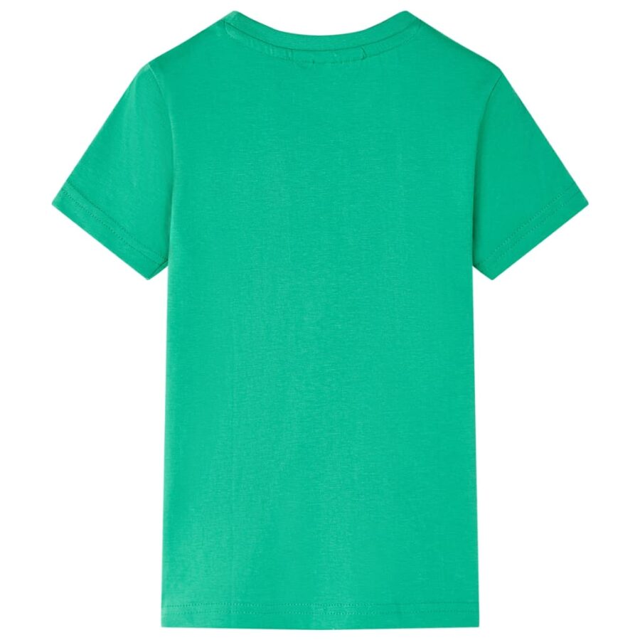 Kindershirt 92 groen - Afbeelding 2
