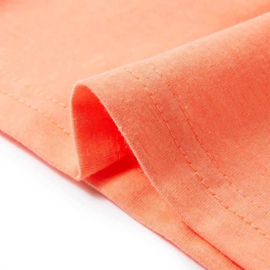 Kindershirt 140 neonoranje - Afbeelding 6