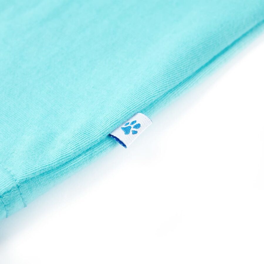 Kindershirt met korte mouwen 140 zeeblauw - Afbeelding 5