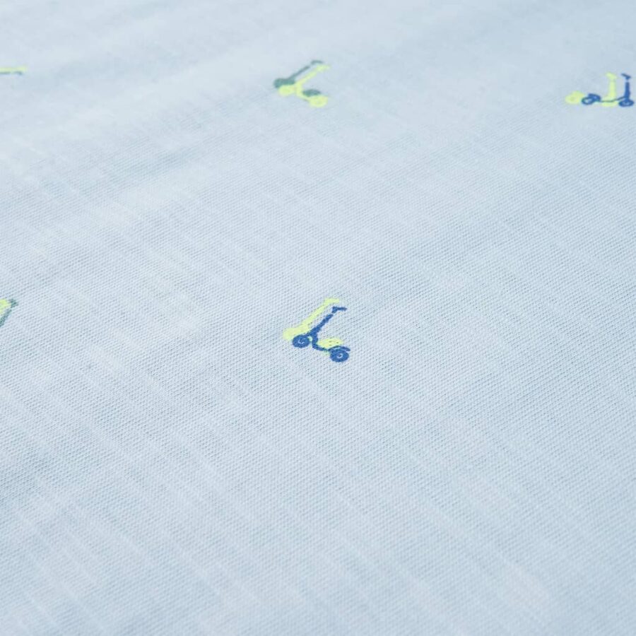 Kindershirt 140 lichtblauw - Afbeelding 4