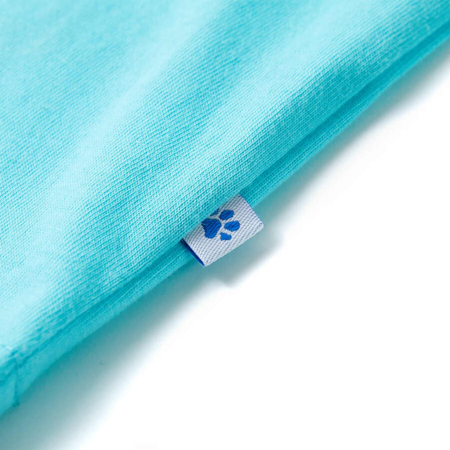 Kindershirt met korte mouwen 116 zeeblauw - Afbeelding 5