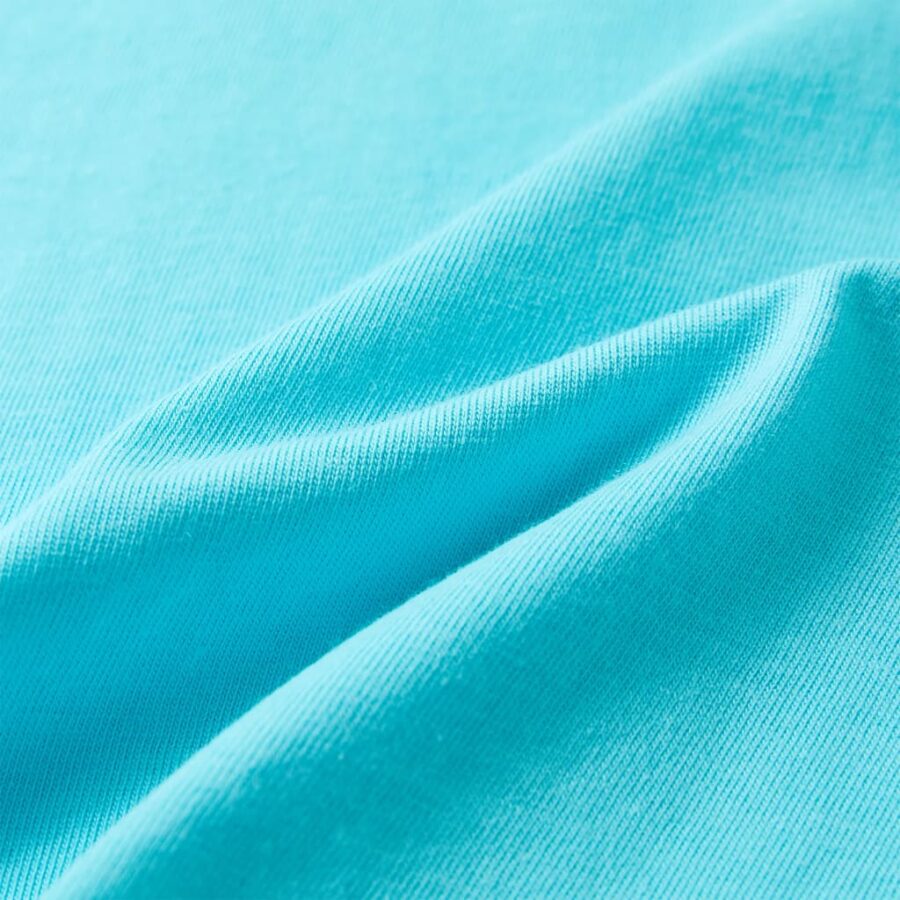 Kindershirt met korte mouwen 140 zeeblauw - Afbeelding 7