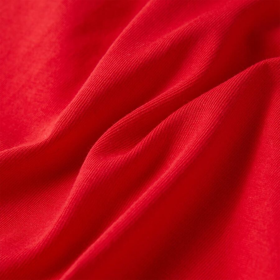 Kindershirt 128 rood - Afbeelding 7