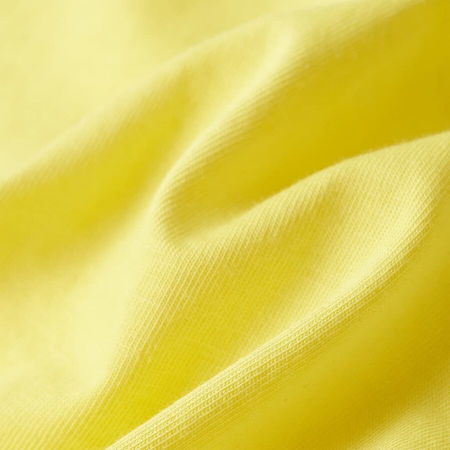 Kindershirt 128 geel - Afbeelding 7