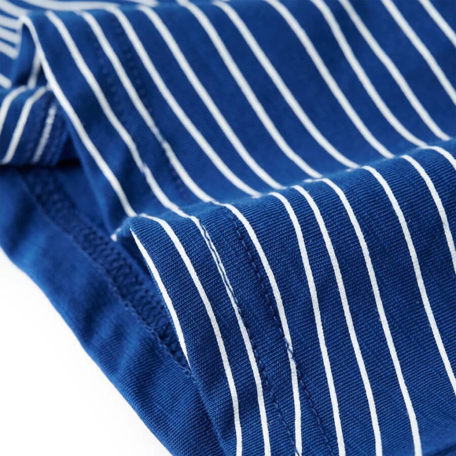 Kindershirt 128 donkerblauw - Afbeelding 6