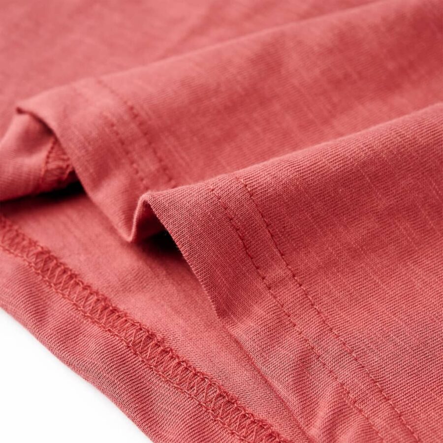 Kindershirt 140 paprikakleurig - Afbeelding 6