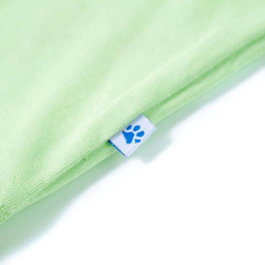 Kindershirt 92 limoengroen - Afbeelding 5