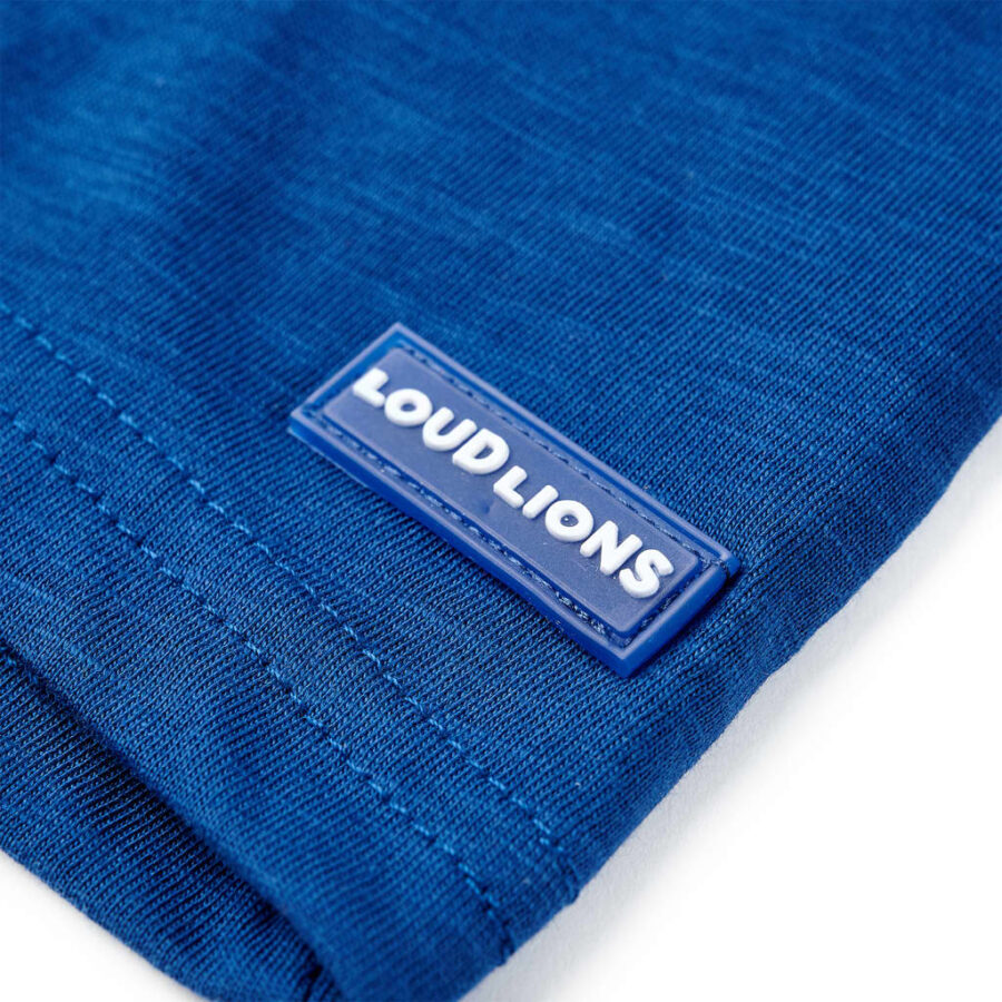 Kindershirt 128 donkerblauw - Afbeelding 5