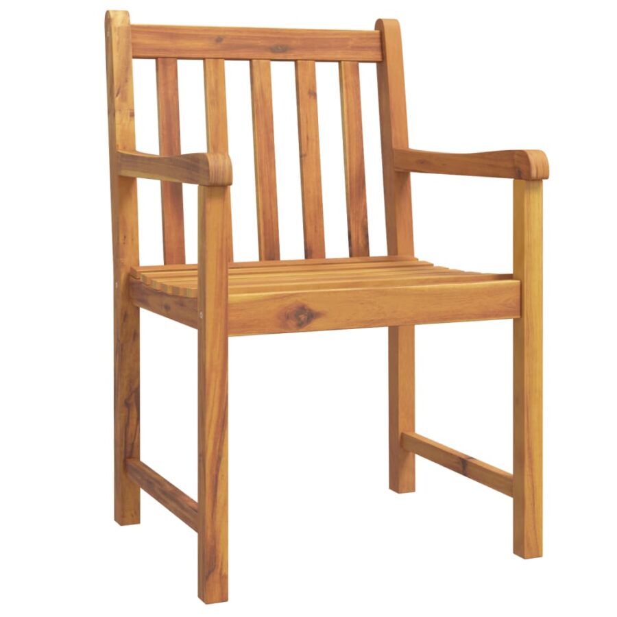 3-delige Tuinset massief acaciahout - Afbeelding 4