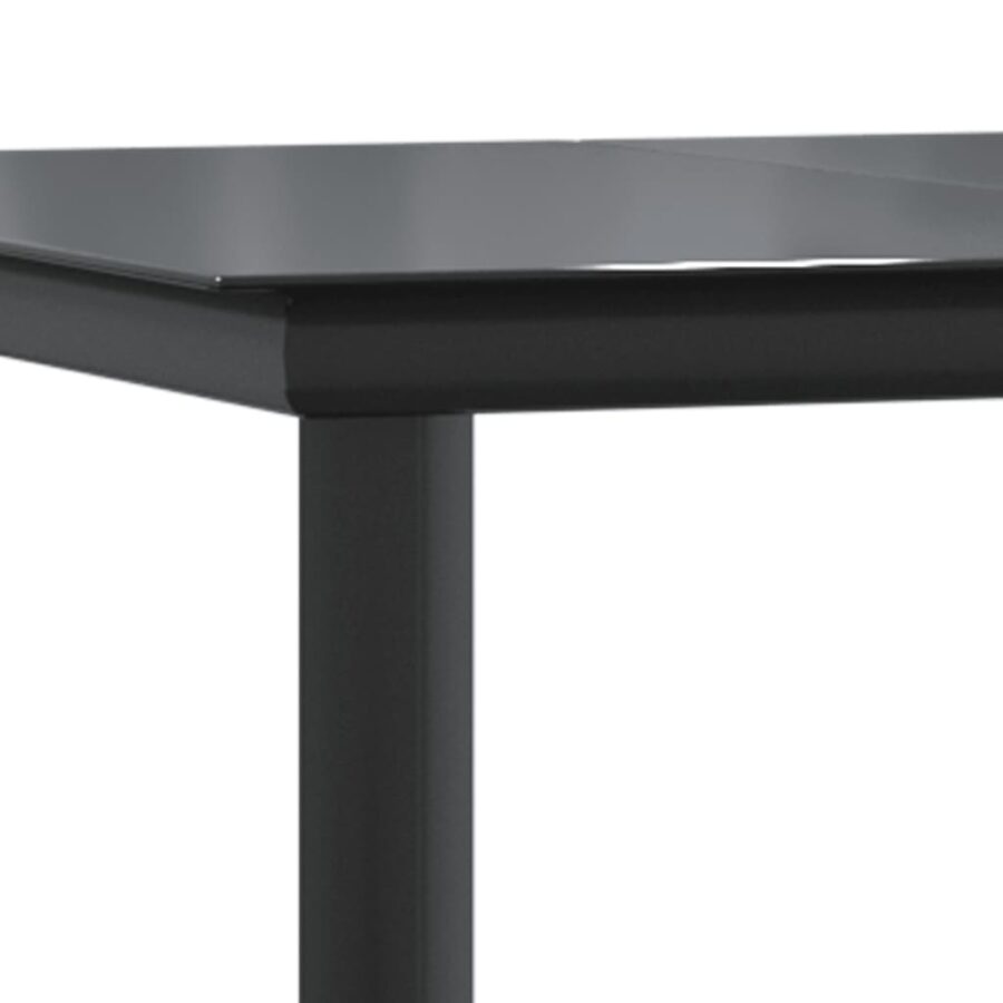 3-delige Bistroset met kussens poly rattan grijs - Afbeelding 7