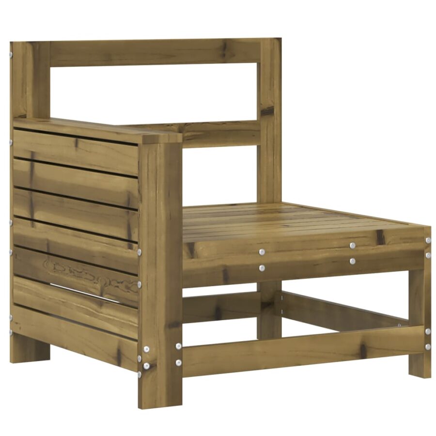 10-delige Loungeset geïmpregneerd grenenhout - Afbeelding 8