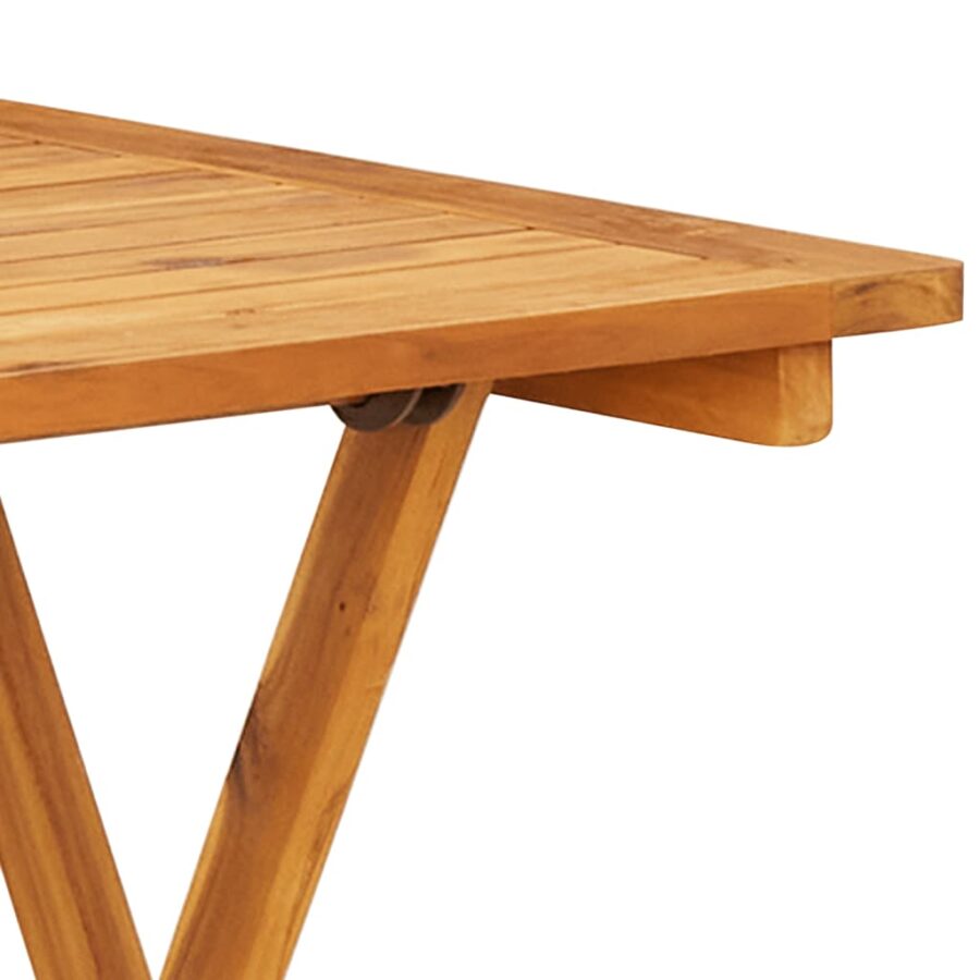3-delige Bistroset polypropeen en massief hout zwart - Afbeelding 10