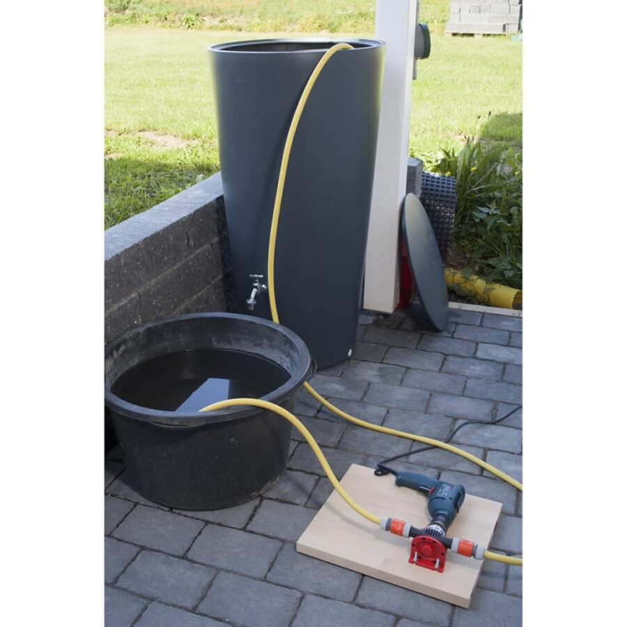 wolfcraft Pomp booraangedreven 3000 l/u S=8 mm 2207000 - Afbeelding 2