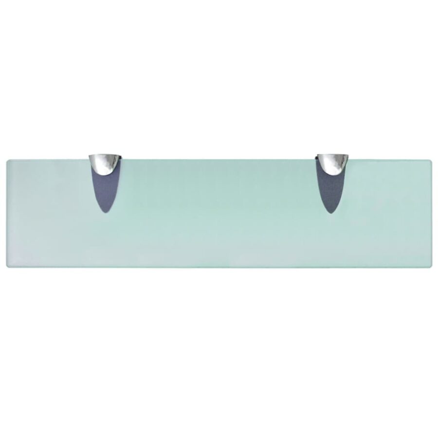 Zwevend schap 40x10 cm 8 mm glas - Afbeelding 3