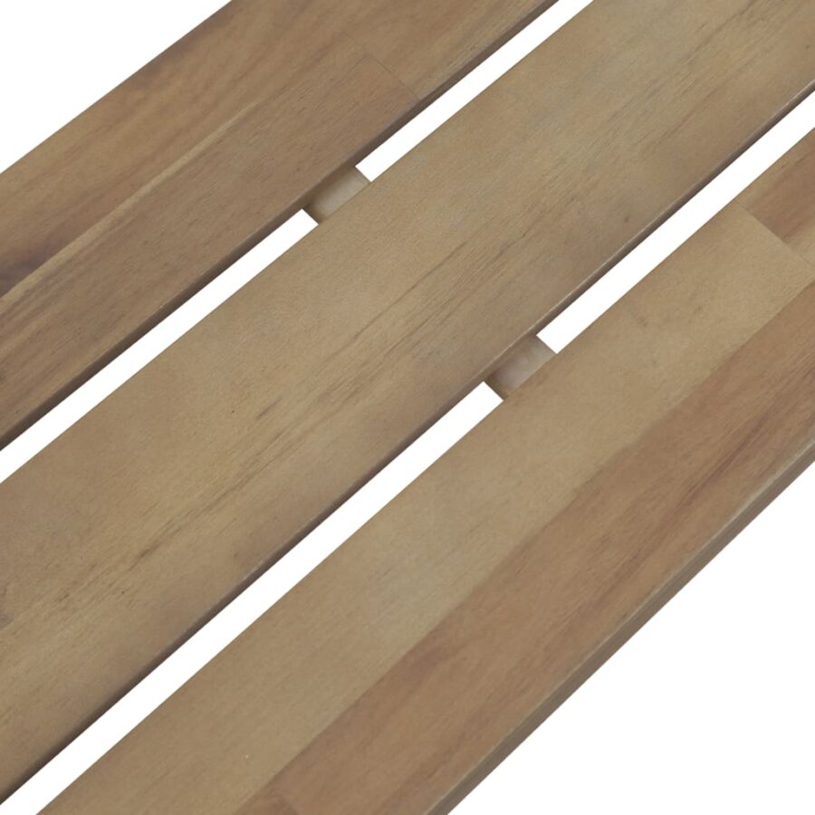 Tuinbank 120 cm massief acaciahout - Afbeelding 5