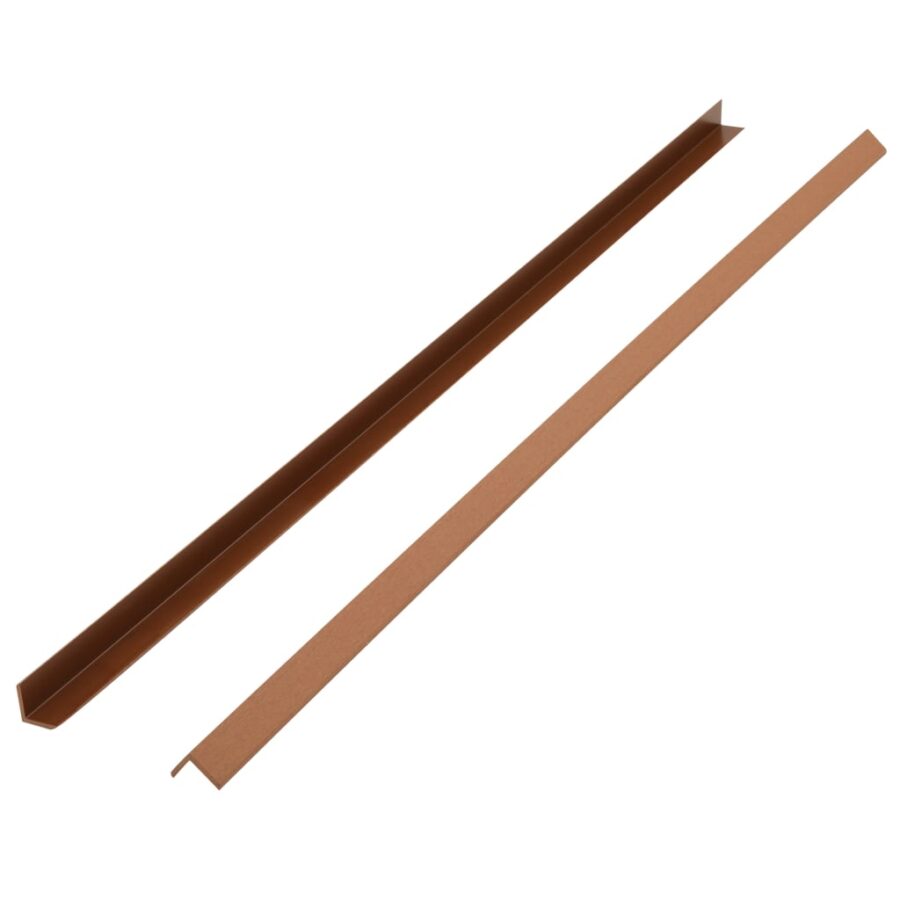 Terras hoekplinten 5 st 170 cm HKC lichtbruin - Afbeelding 3