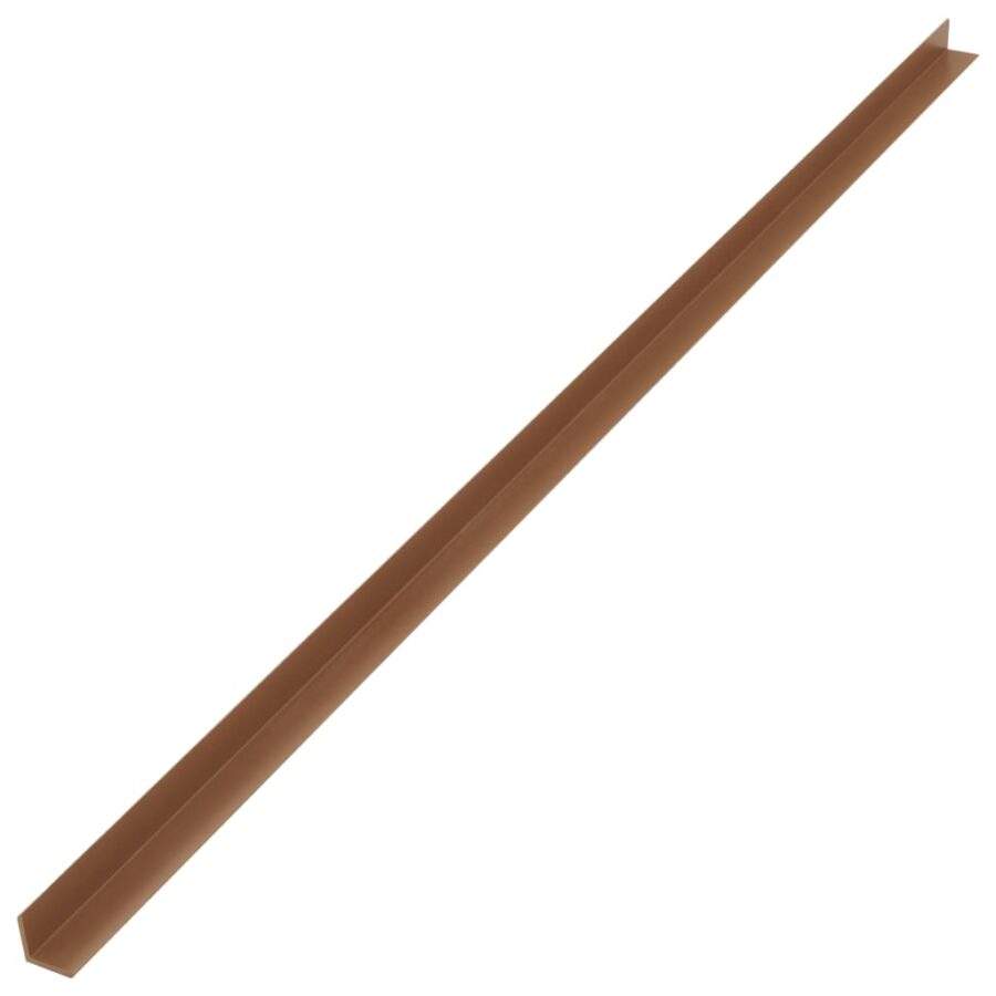 Terras hoekplinten 5 st 170 cm HKC teakkleurig - Afbeelding 7
