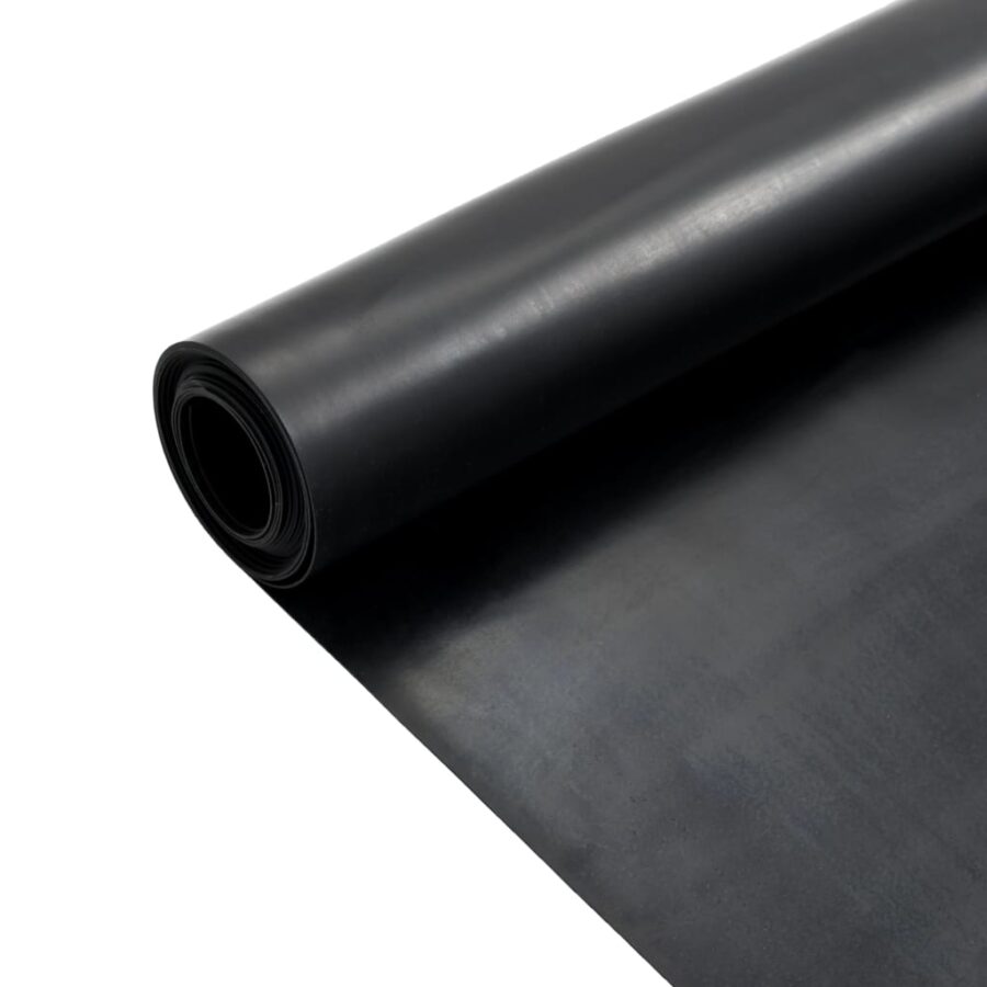 Vloermat anti-slip 1 mm glad 1,2x2 m rubber - Afbeelding 2