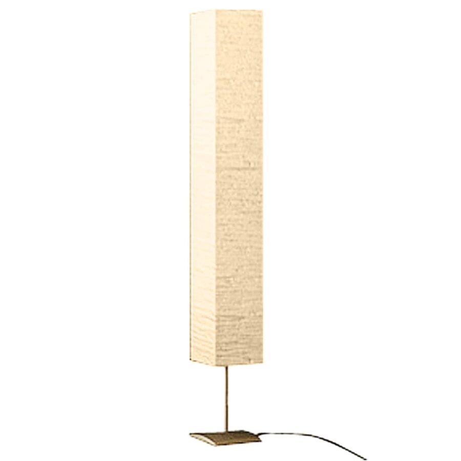 Vloerlamp met stalen standaard 170 cm beige - Afbeelding 2