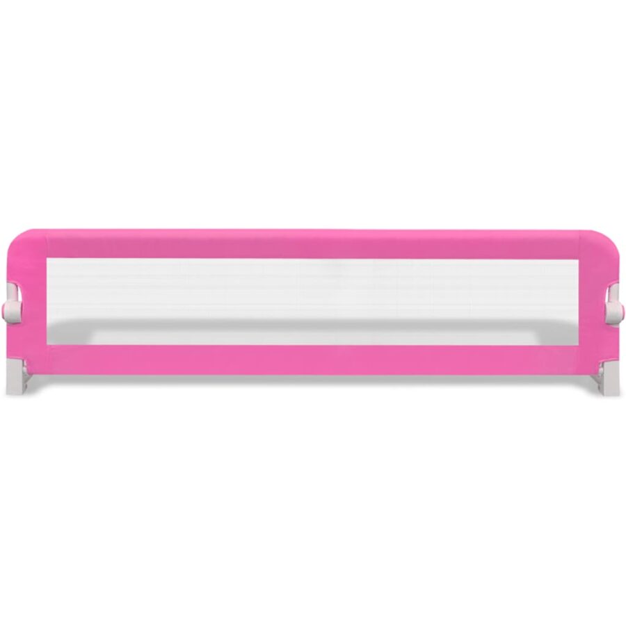 Bedhekje peuter 150x42 cm roze - Afbeelding 3