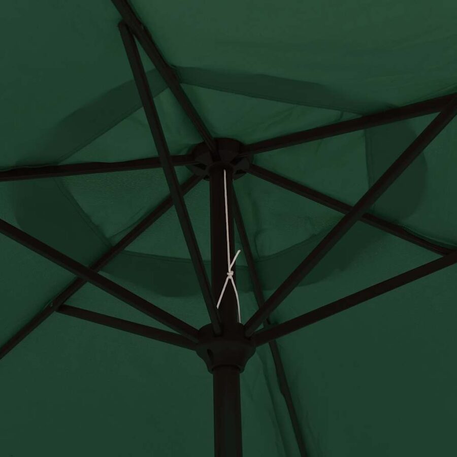 Zweefparasol met LED 3,5 m groen - Afbeelding 7