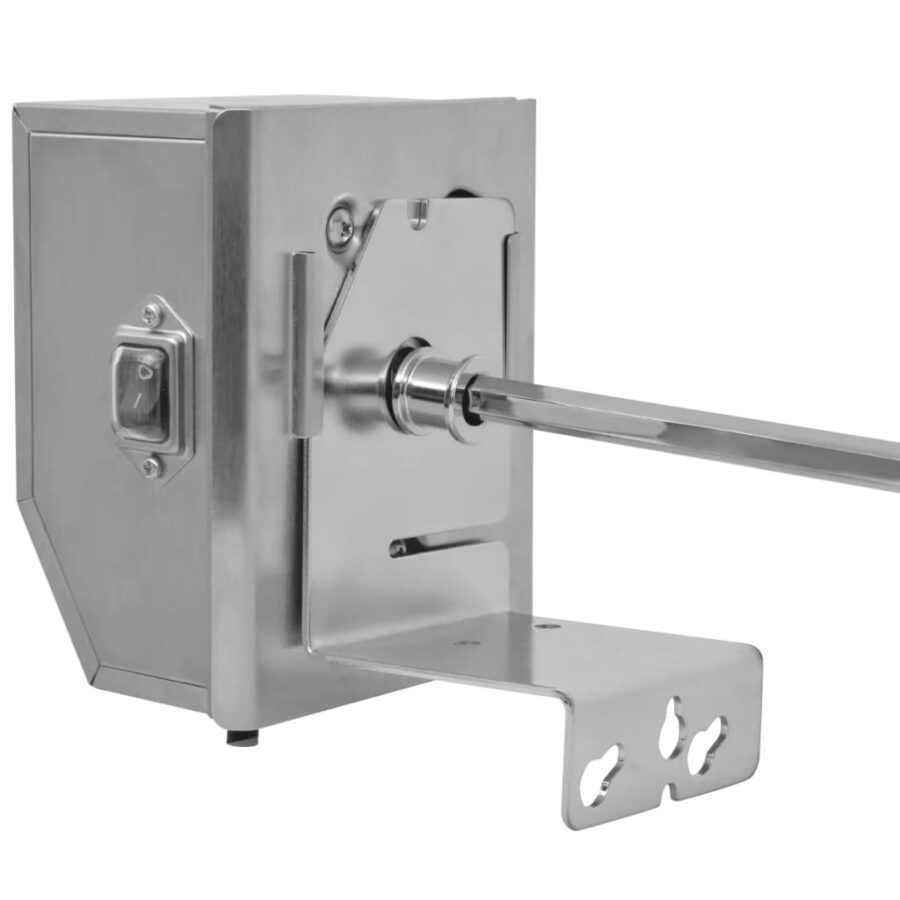 BBQ Draaispit met professionele motor staal 1200 mm - Afbeelding 4