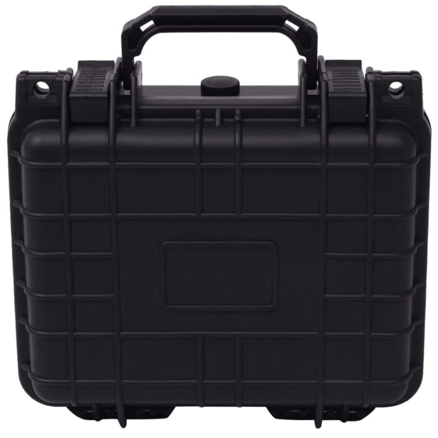Beschermende materiaalkoffer 27x24,6x12,4 cm zwart - Afbeelding 2
