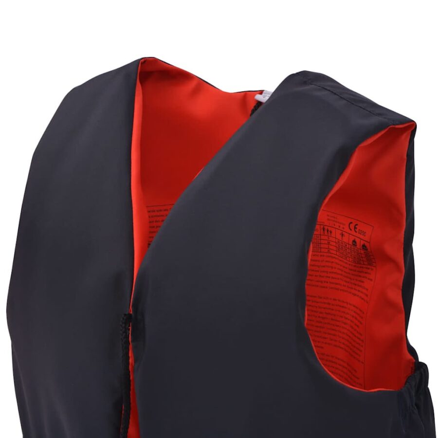 Zwemvest 50N 50-70 kg marineblauw - Afbeelding 4