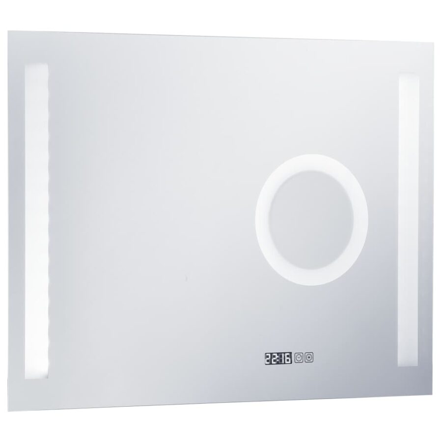 Badkamerspiegel LED met aanraaksensor 80x60 cm - Afbeelding 4