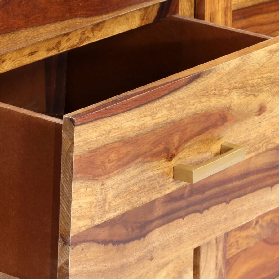 Dressoir 200x40x80 cm massief sheeshamhout - Afbeelding 8