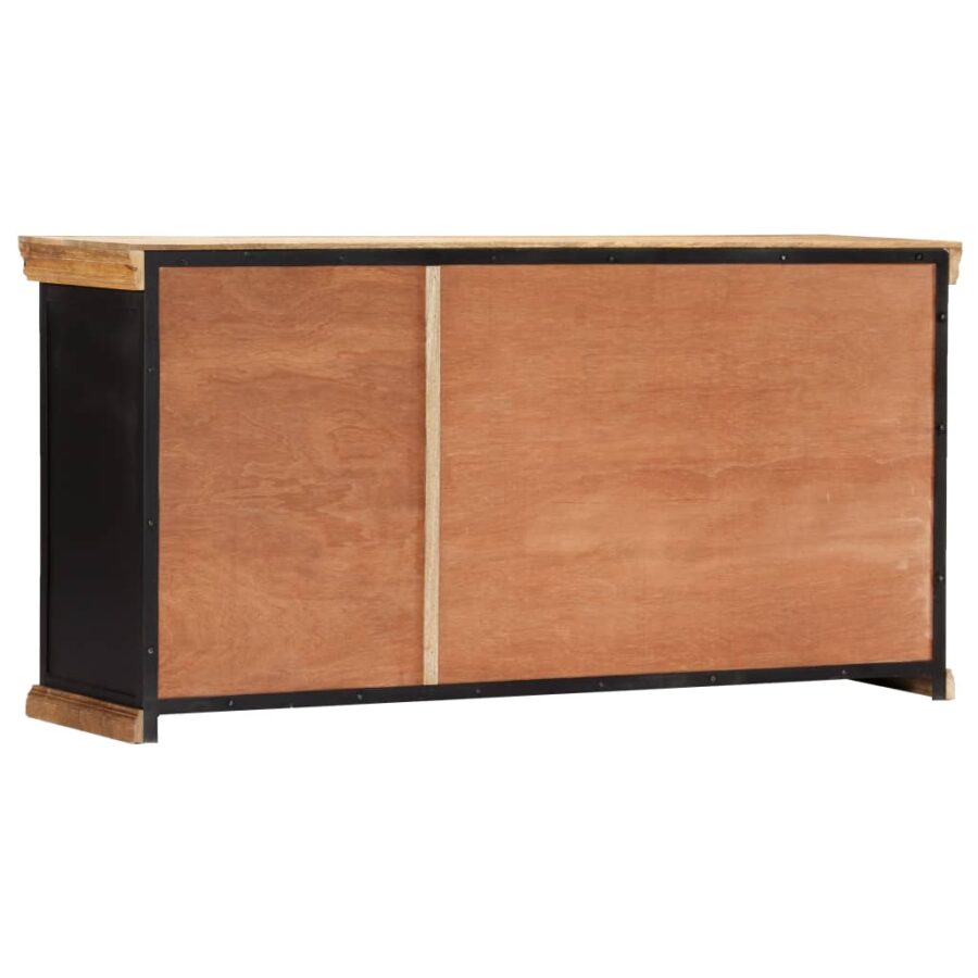 Dressoir 150x40x75 cm massief mangohout - Afbeelding 5