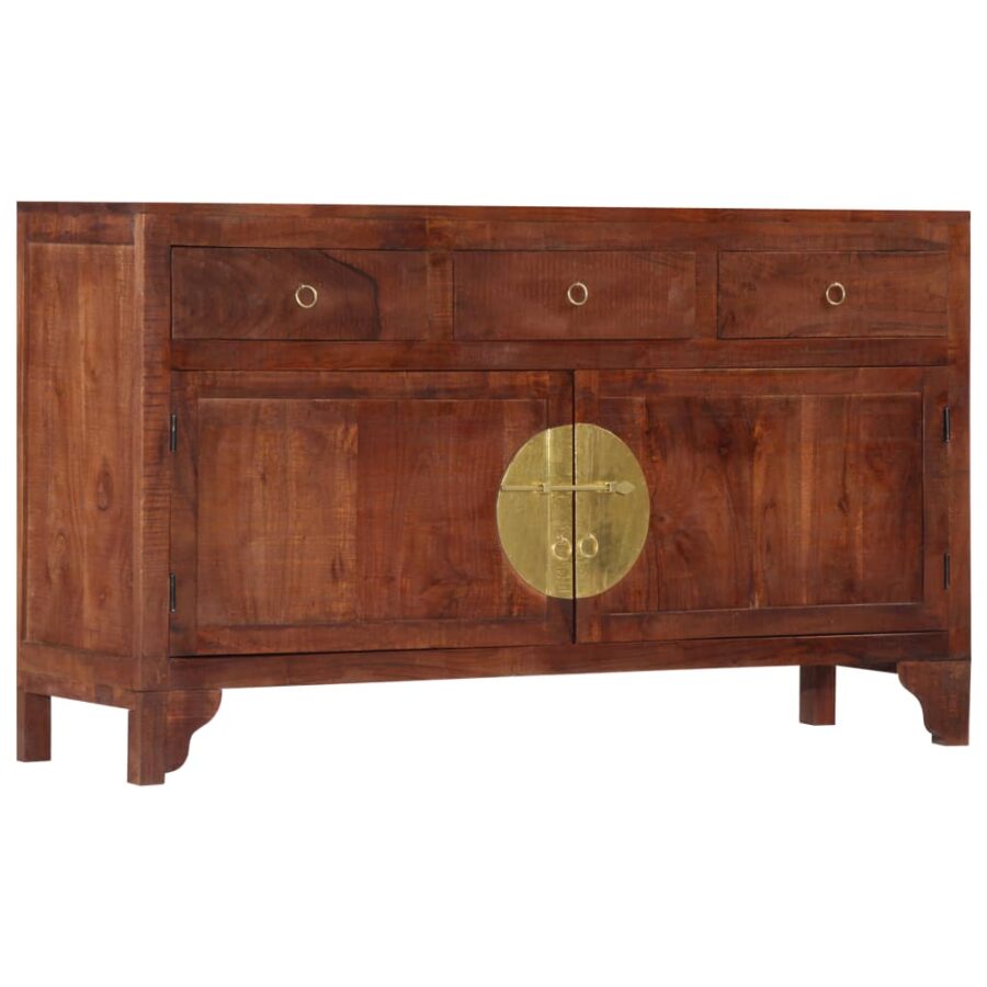 Dressoir 140x40x80 cm massief acaciahout - Afbeelding 10