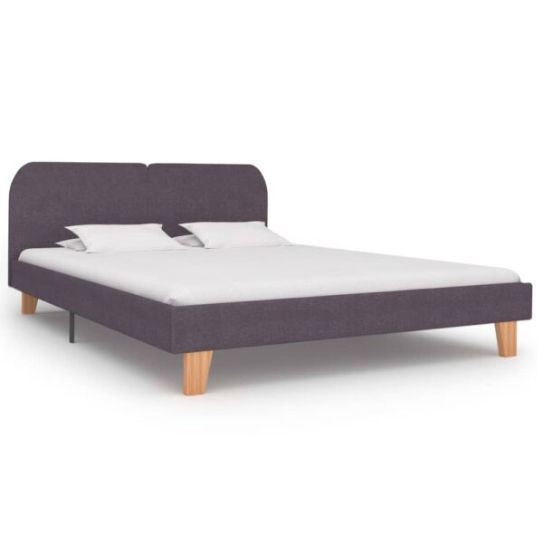 Bedframe stof taupe 180x200 cm