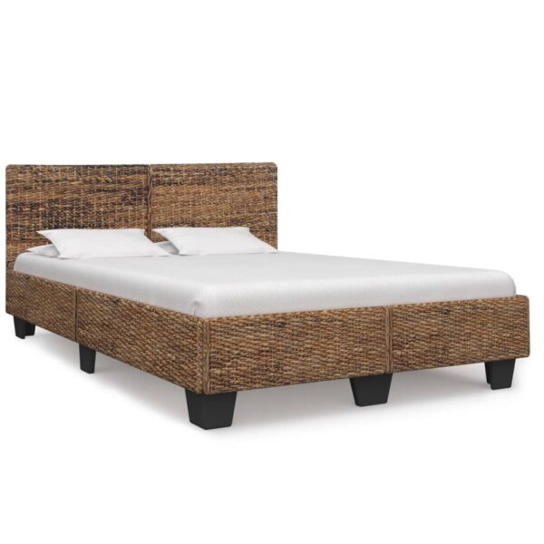 Bedframe natuurlijk rattan 160x200 cm