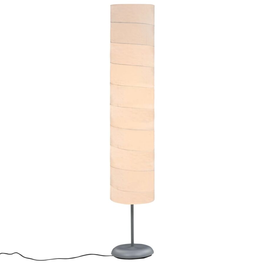 Vloerlamp met standaard E27 121 cm wit - Afbeelding 2