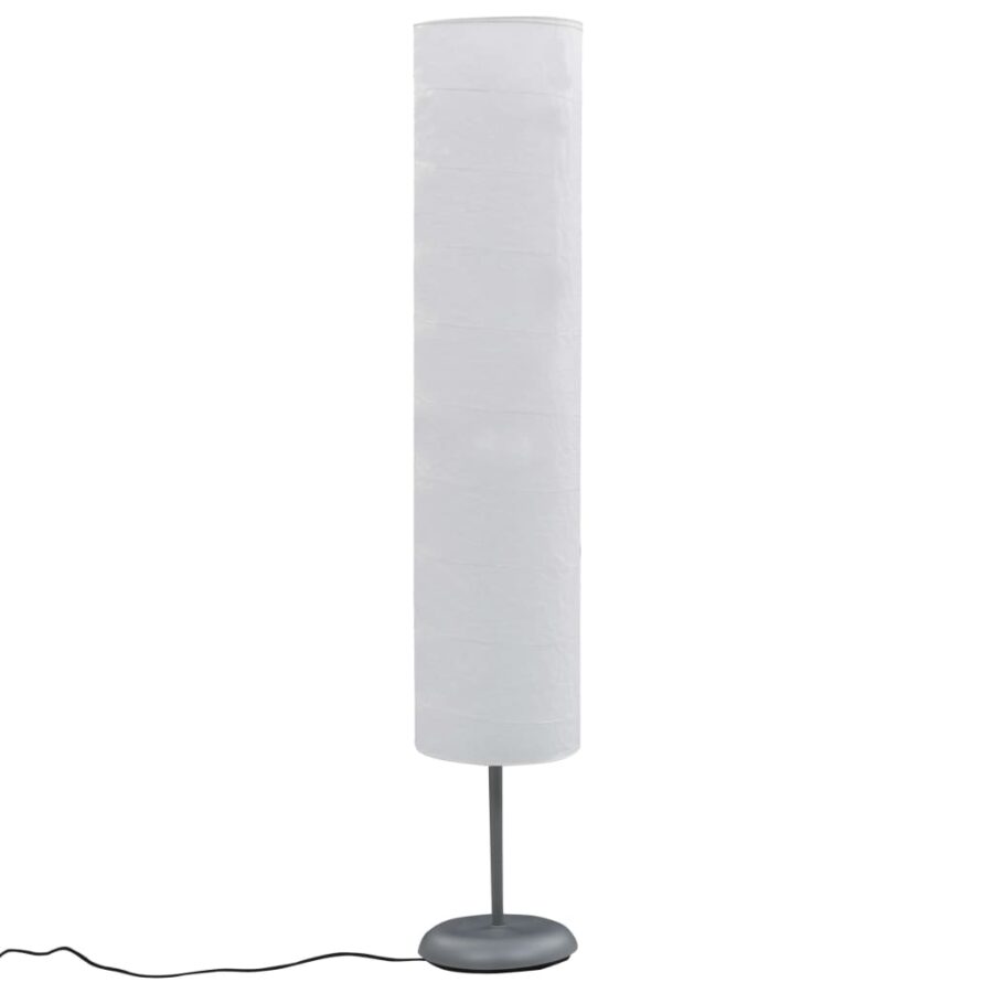 Vloerlamp met standaard E27 121 cm wit - Afbeelding 3