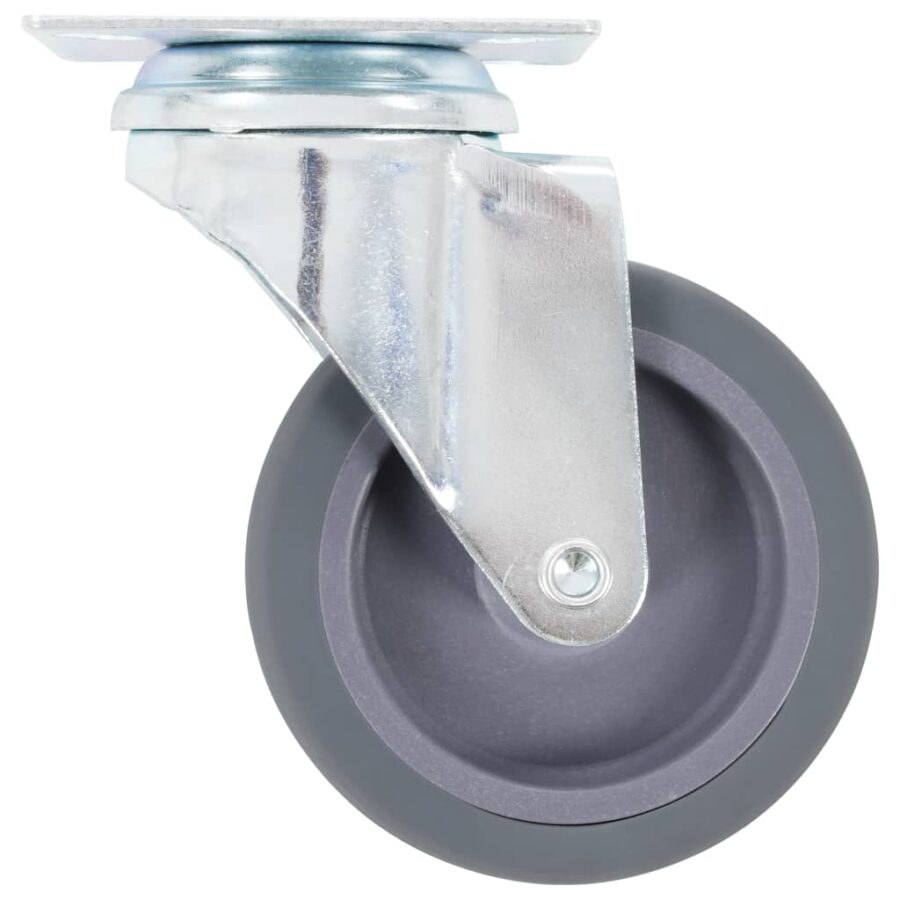 8 st Zwenkwielen 75 mm - Afbeelding 4