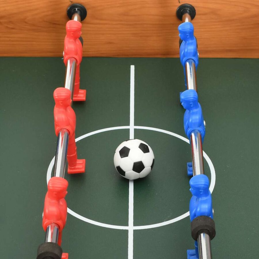 Voetbaltafel mini 69x37x62 cm esdoorn - Afbeelding 7