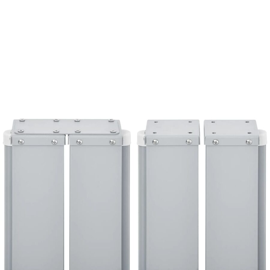 Windscherm uittrekbaar 170x600 cm rood - Afbeelding 8