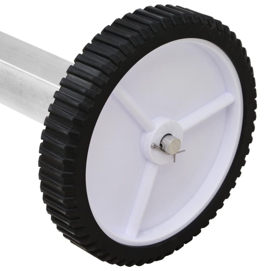 Zwembadhoesroller met roestvrijstalen frame - Afbeelding 6