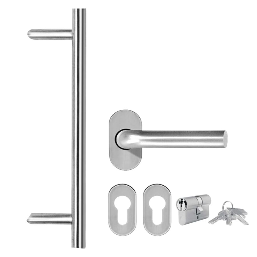 Voordeur 98x190 cm wit - Afbeelding 6