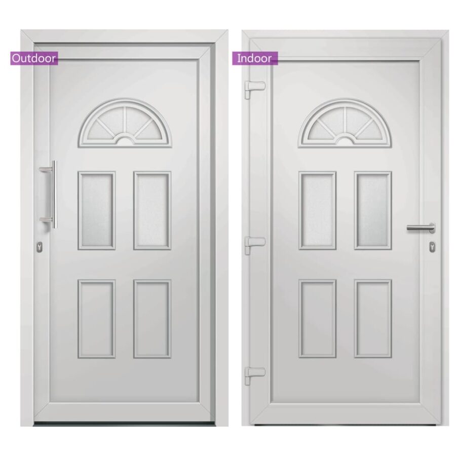 Voordeur 98x198 cm wit - Afbeelding 6