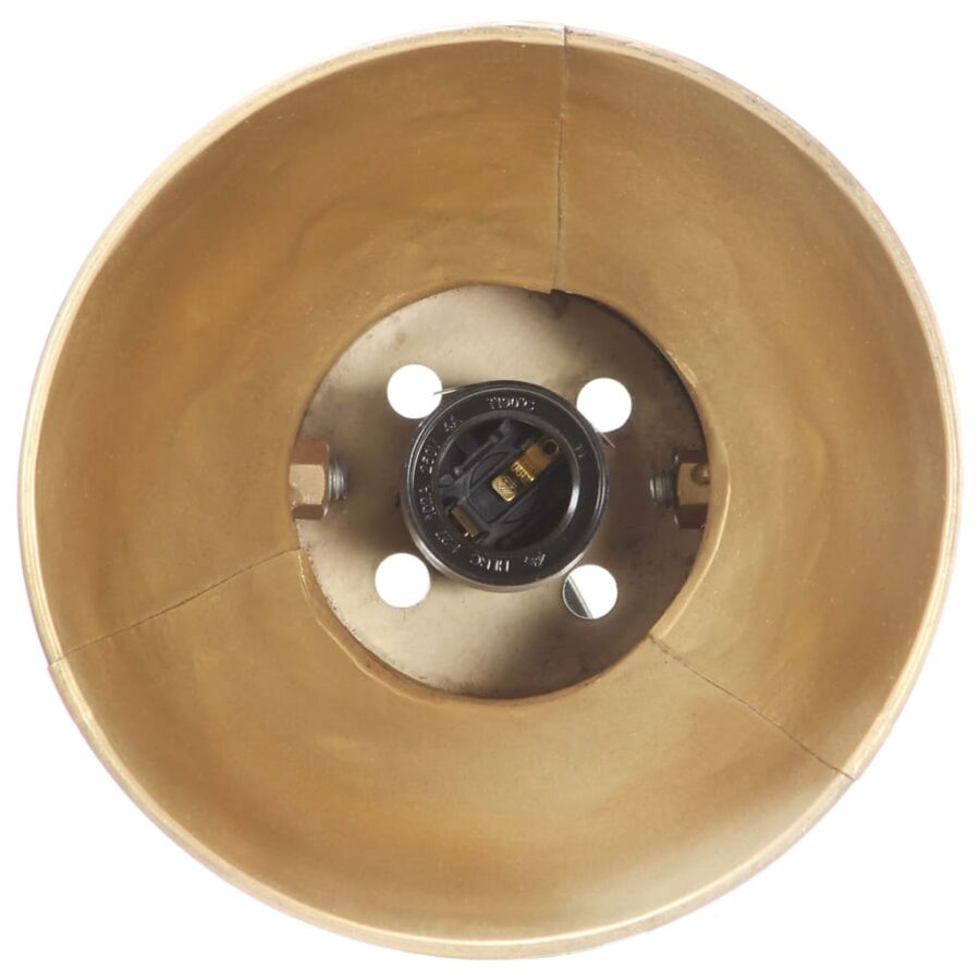 Wandlamp industrieel E27 65x25 cm messingkleurig - Afbeelding 6