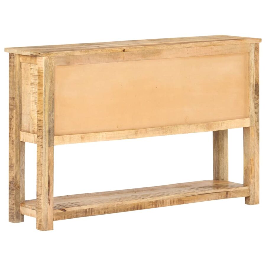 Dressoir 120x30x76 cm ruw mangohout - Afbeelding 3